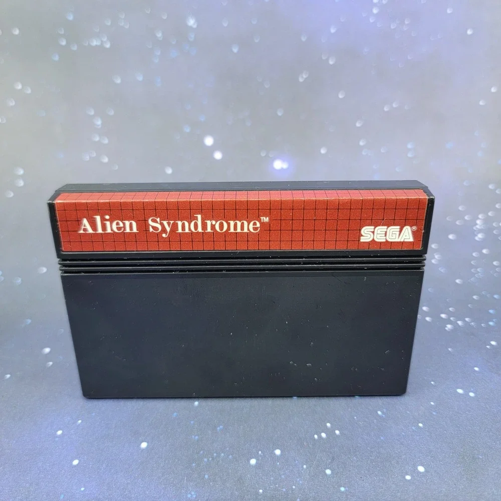 Alien Syndrome Sega Master System 1988 Arcade Hit Complete CIB Tonka 7006